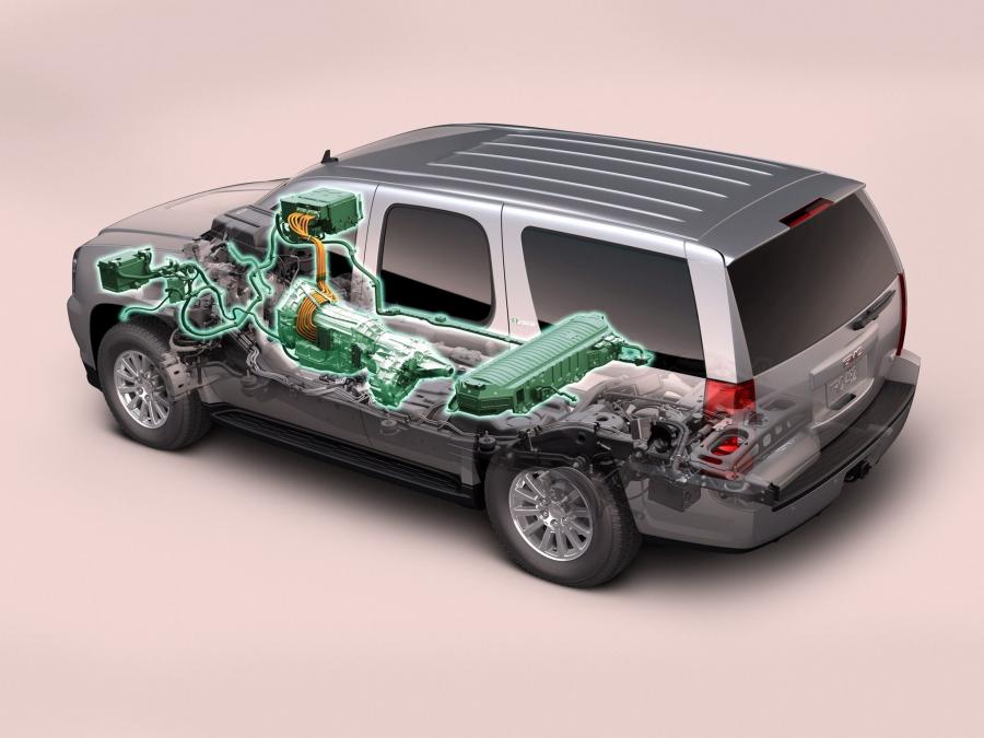  GMC Yukon Hybrid 2008 года  (фото 3 из 25)